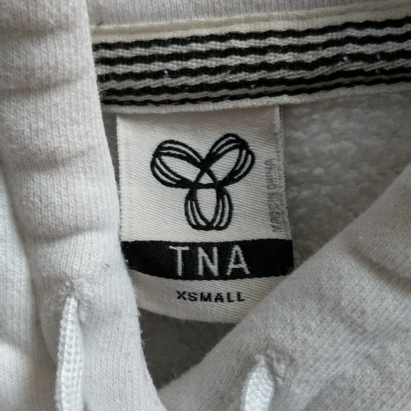 TNA White Hoodie - Picture 3 of 4